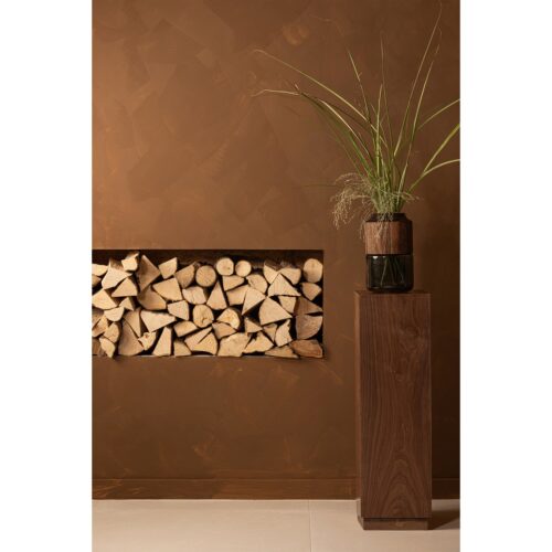 Plantenstandaard Enid Walnoot 80cm hoog - Afbeelding 2