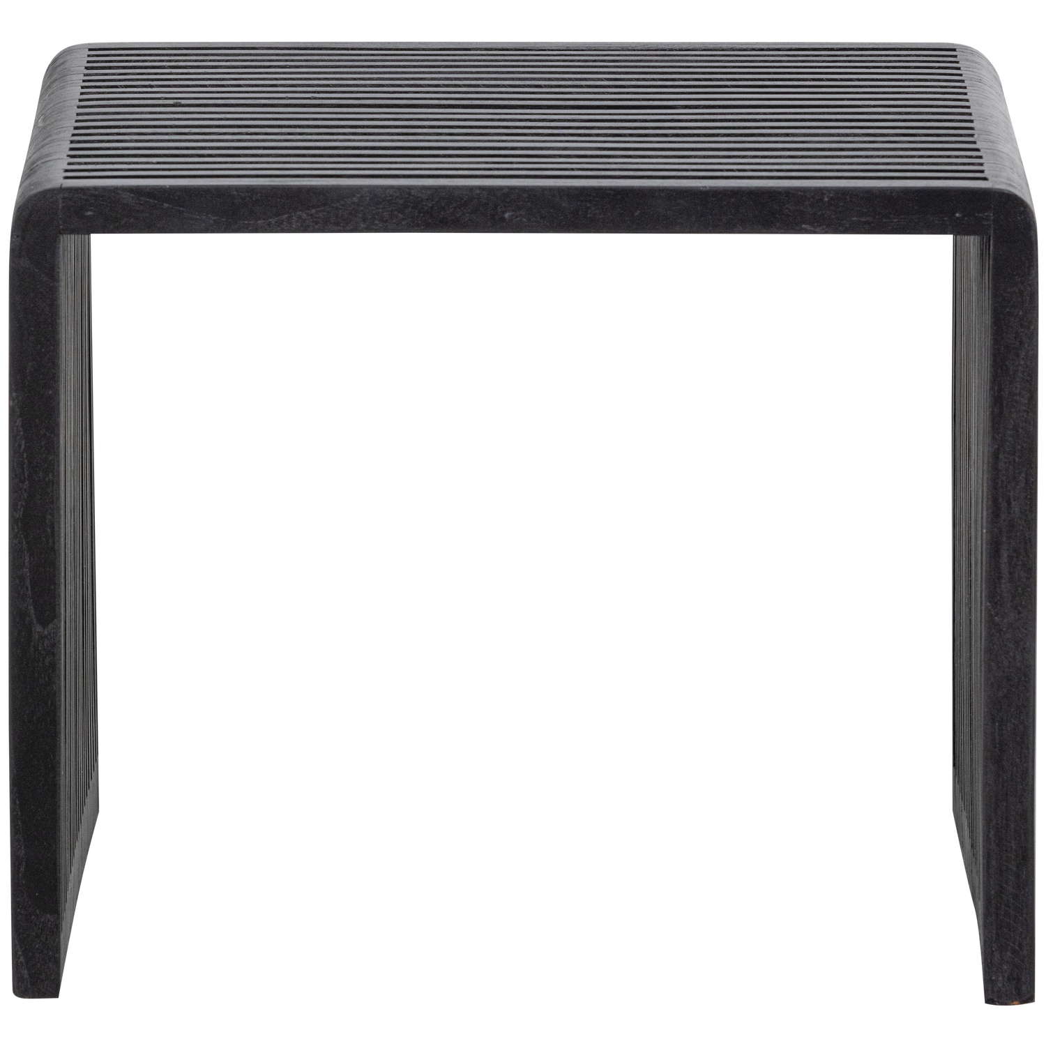 Exclusive Bijzettafel Willa Set van 2 stuks Teakhout  Zwart - Afbeelding 6