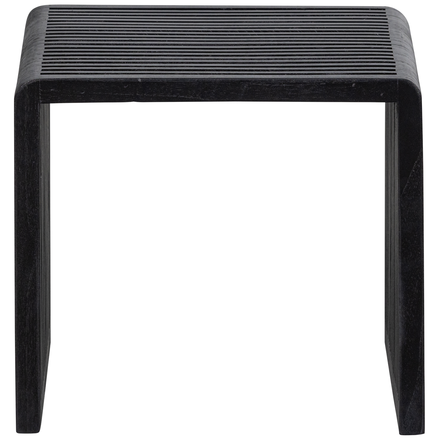 Exclusive Bijzettafel Willa Set van 2 stuks Teakhout  Zwart - Afbeelding 5