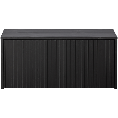 Kistbank New Gravure 88cm - Zwart - Afbeelding 4