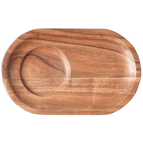 Set v 2 - josje serveer plateau acacia hout naturel - Afbeelding 5
