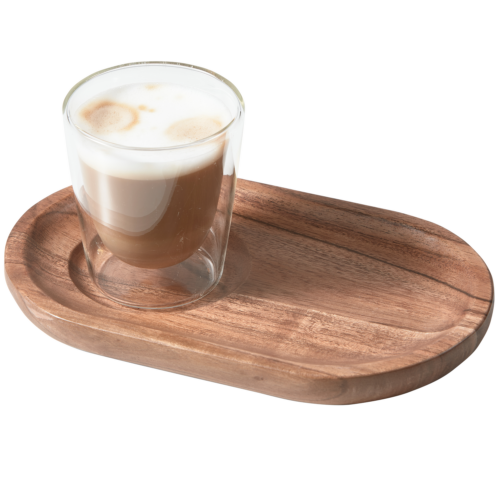 Set v 2 - josje serveer plateau acacia hout naturel - Afbeelding 6