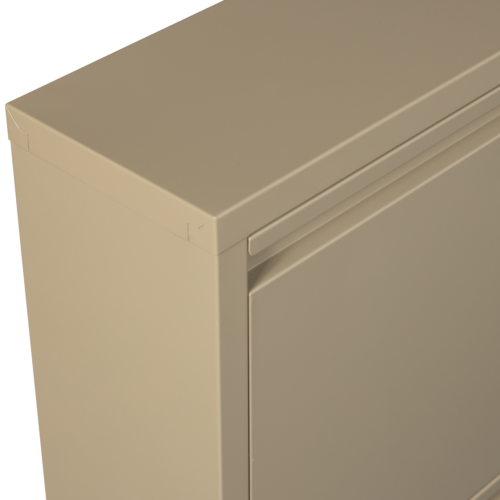 Schoenenkast Sabine 3-laags, 103 x 66cm, kleur Zand - Afbeelding 9