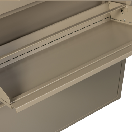 Schoenenkast Sabine 3-laags, 103 x 66cm, kleur Zand - Afbeelding 10