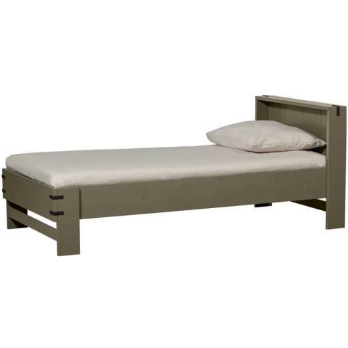 Bed Bobby 90 x 200cm, kleur Forest Green