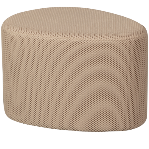 Poef Puuk Mesh Naturel 38x60x47cm - Afbeelding 5
