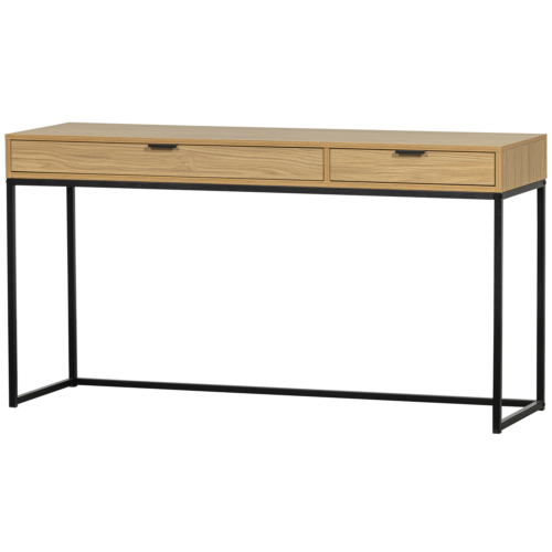 Bureau Silas Eiken, 140 x 44cm, kleur Naturel