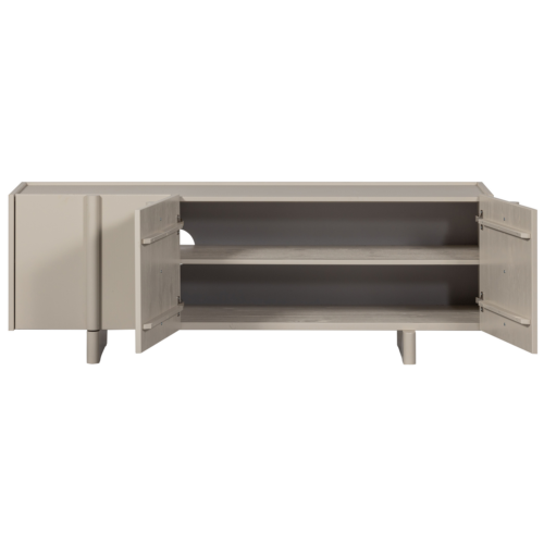 TV-meubel Basu Grenen 152cm - Dust - Afbeelding 5