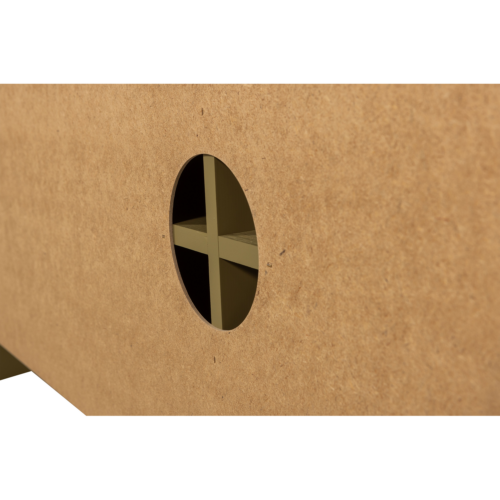 TV-meubel Basu Grenen 152cm - Moss - Afbeelding 8