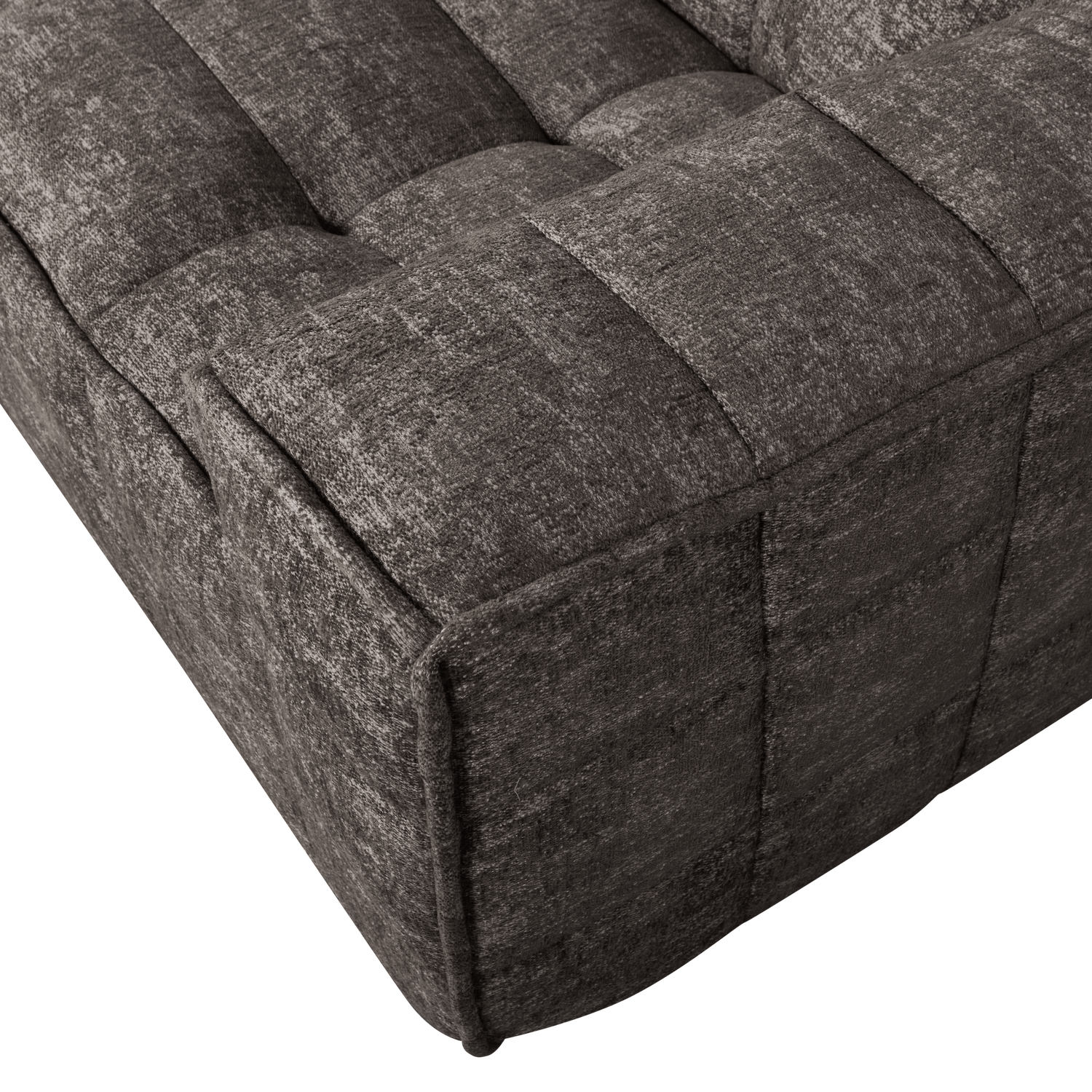 Timor 4-zits bank grafiet melange - Afbeelding 4