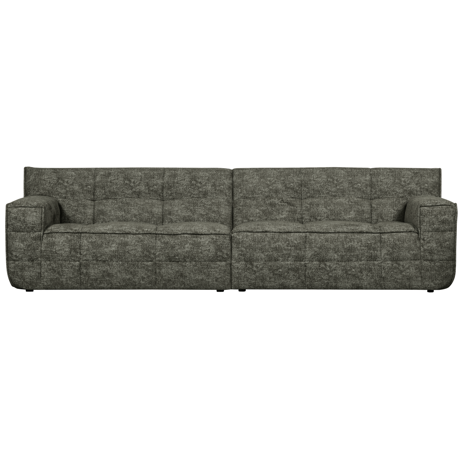 Timor 4-zits bank warm groen melange - Afbeelding 2