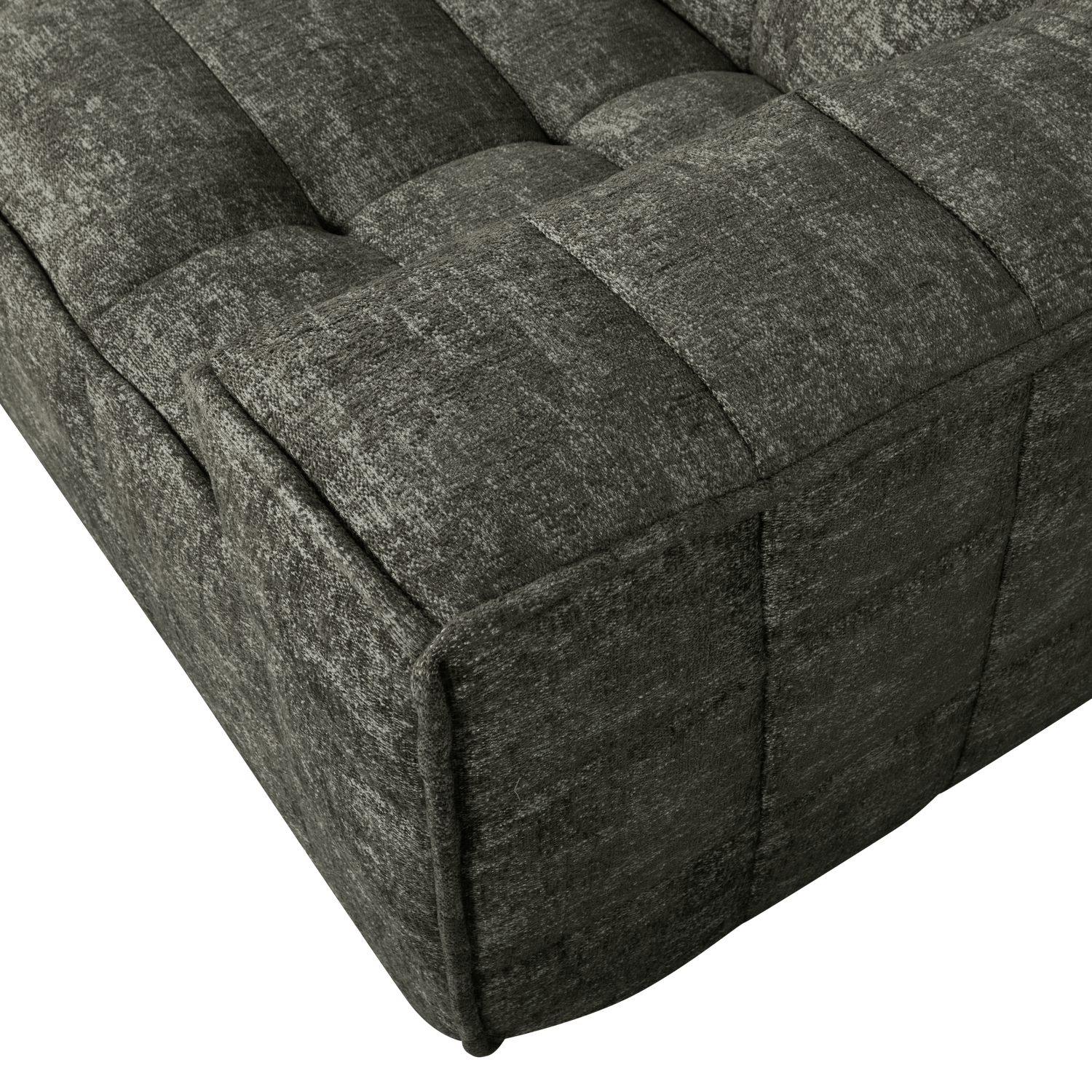 Timor 4-zits bank warm groen melange - Afbeelding 4