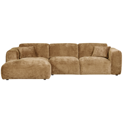 Cloud Loungebank links geweven chenille honinggeel - Afbeelding 2