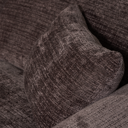 Cloud Loungebank links geweven chenille warm bruin - Afbeelding 7