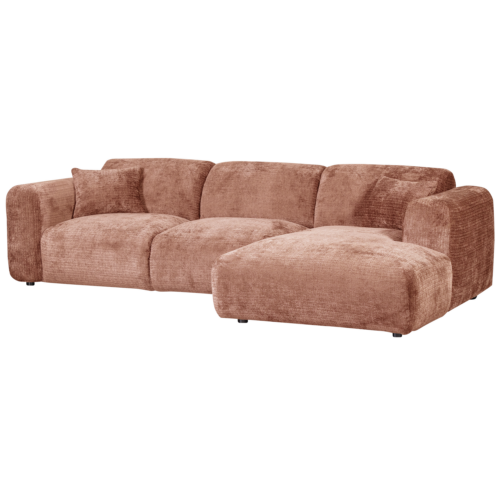 Cloud Loungebank rechts geweven chenille terra