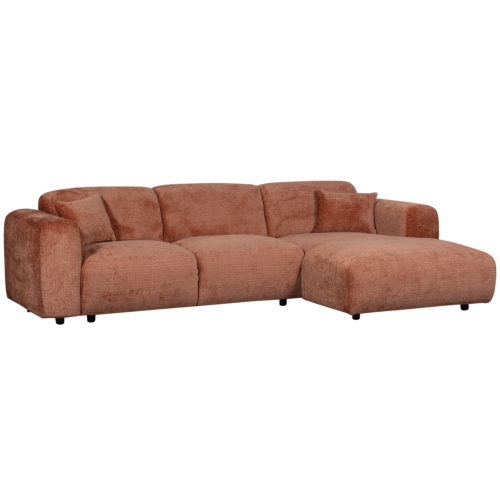Cloud Loungebank rechts geweven chenille terra - Afbeelding 4