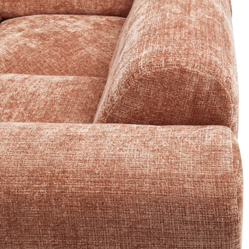 Cloud hoekbank rechts geweven chenille terra - Afbeelding 6