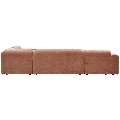 Cloud hoekbank rechts geweven chenille terra - Afbeelding 4