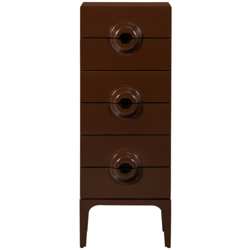 Ladenkast Merge Met 6 lades, kleur Bruin/Rood - Afbeelding 4