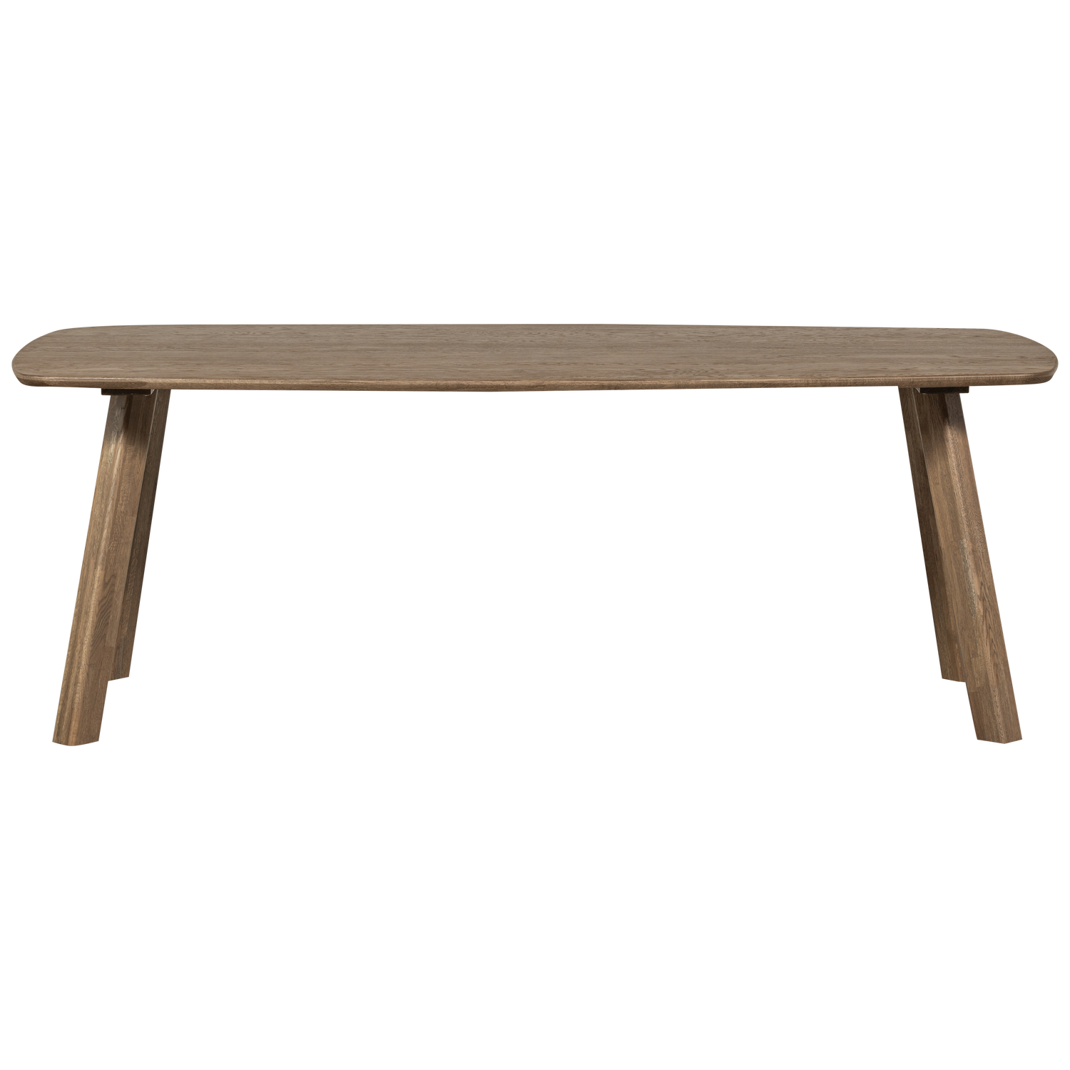 Deens Ovale Eettafel Tablo Eikenhout, Met Haarlem 4-standen poot - 180 cm - Cashmere Brown - Afbeelding 2