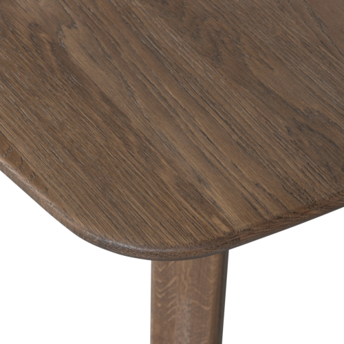 Deens Ovale Eettafel Tablo Eikenhout, Met Haarlem 4-standen poot - 220 cm - Cashmere Brown - Afbeelding 4
