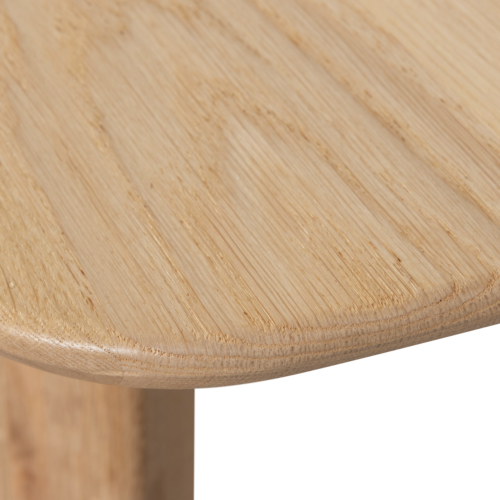 Deens Ovale Eettafel Tablo Eikenhout, Met Haarlem 4-standen poot - 180 cm - Transparant - Afbeelding 5