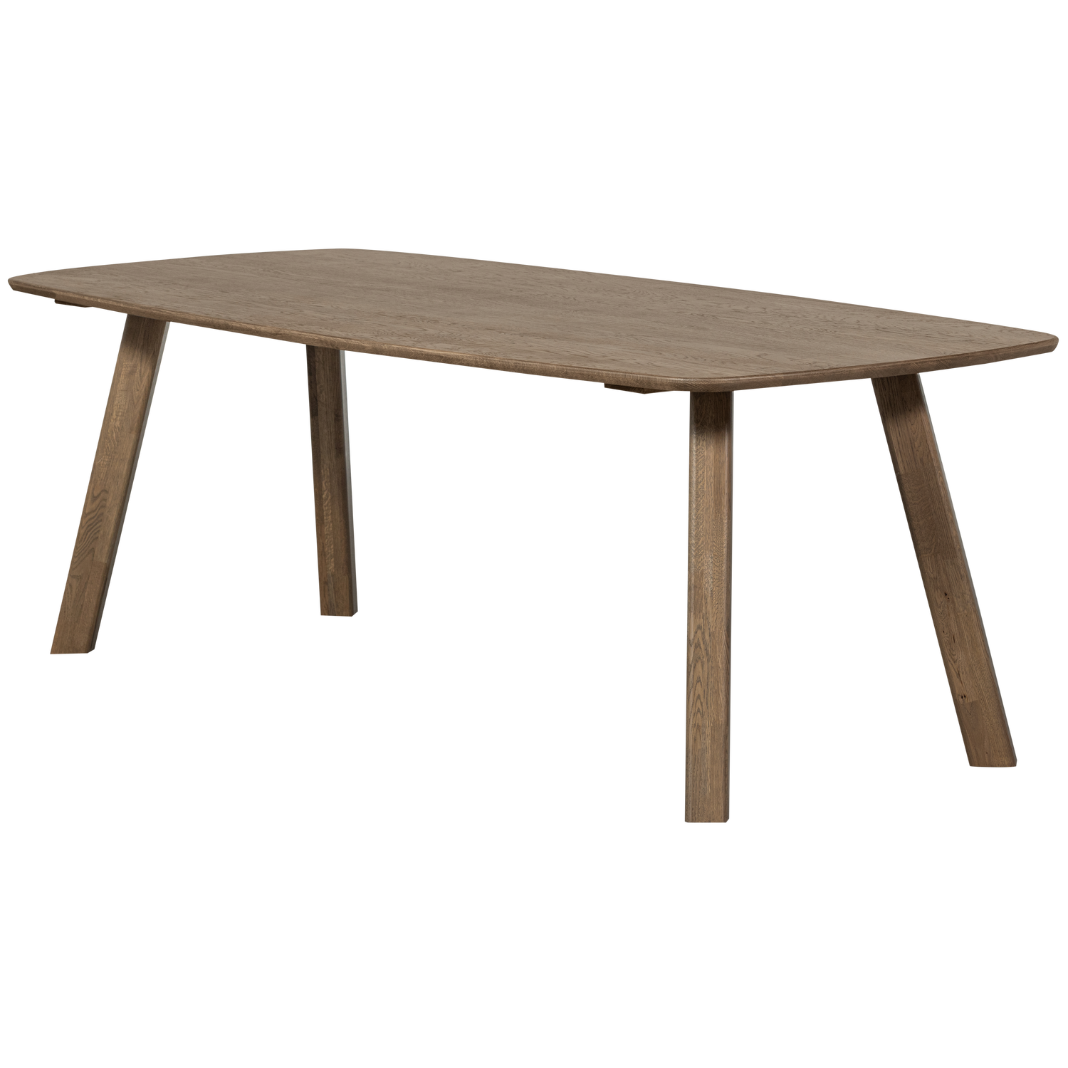 Deens Ovale Eettafel Tablo Eikenhout, Met Haarlem 4-standen poot - 220 cm - Cashmere Brown - Afbeelding 3