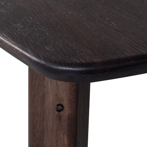 Deens Ovale Eettafel Tablo Eikenhout, Met Haarlem 4-standen poot - 180 cm - Mystic Brown - Afbeelding 4