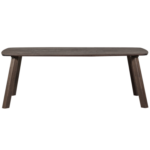 Deens Ovale Eettafel Tablo Eikenhout, Met Haarlem 4-standen poot - 220 cm - Mystic Brown - Afbeelding 2