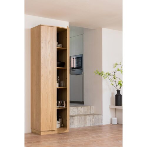 Opbergkast Zuma Eikenhout, 210 x 67cm, kleur Naturel - Afbeelding 3