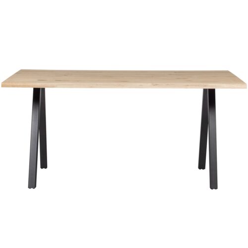 Boomstam Eettafel Tablo Eikenhout, met 2-standen poot - 160cm