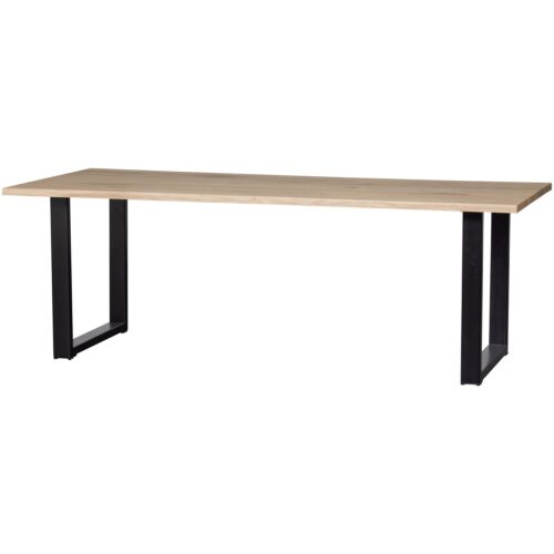 Boomstam Eettafel Tablo met U-poot 200cm