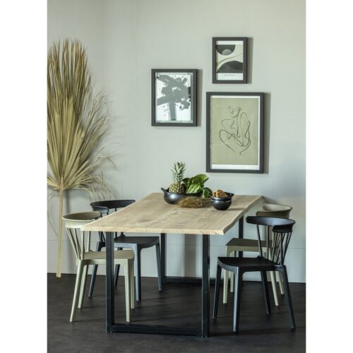Boomstam Eettafel Tablo met U-poot 200cm - Afbeelding 2