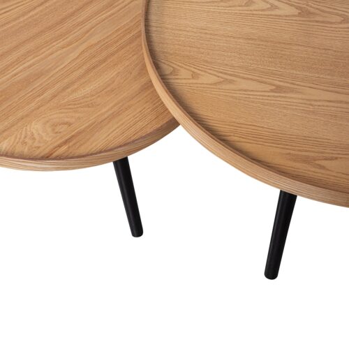 Bijzettafel Mesa Naturel - Ø78 - Afbeelding 4