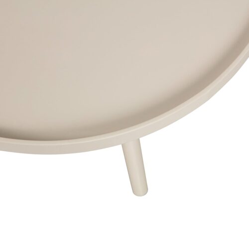 Bijzettafel Mesa Ø60cm  Zand - Afbeelding 5