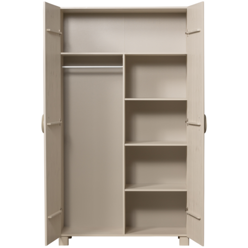 Kledingkast Noah Grenen, 2 deuren, kleur Dust - Afbeelding 6