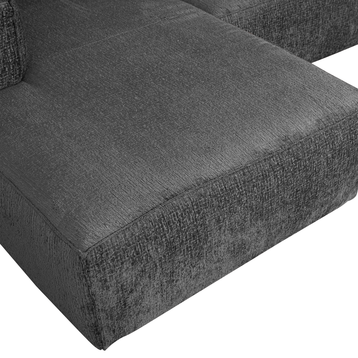 Bean hoekbank links structure velvet cloud sky - Afbeelding 4