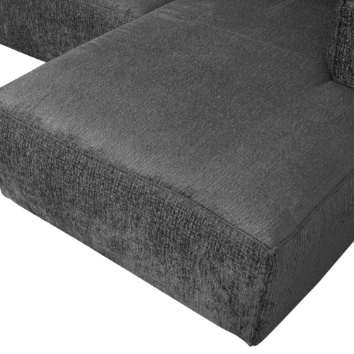 Bean hoekbank rechts structure velvet cloud sky - Afbeelding 4