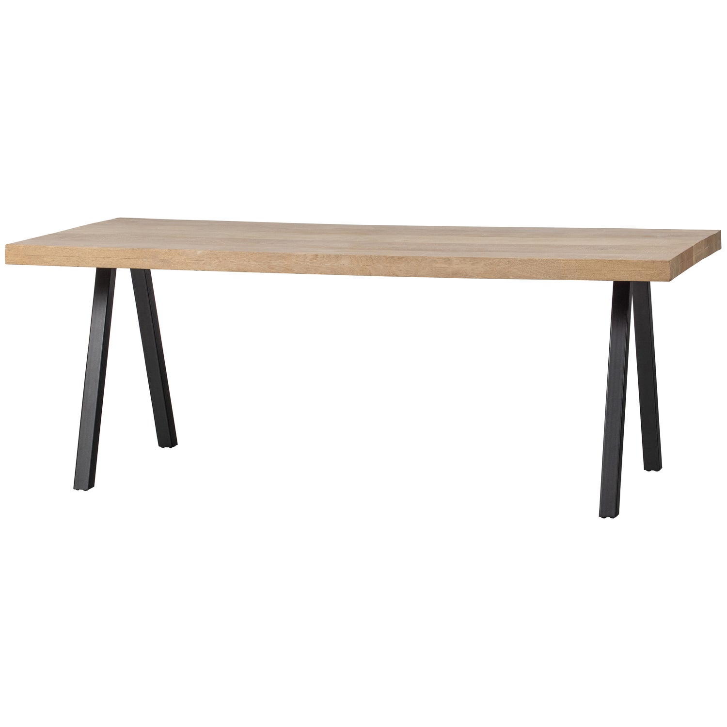 Eettafel Tablo Mangohout, met 2-standen Alkmaar poot - 180 cm
