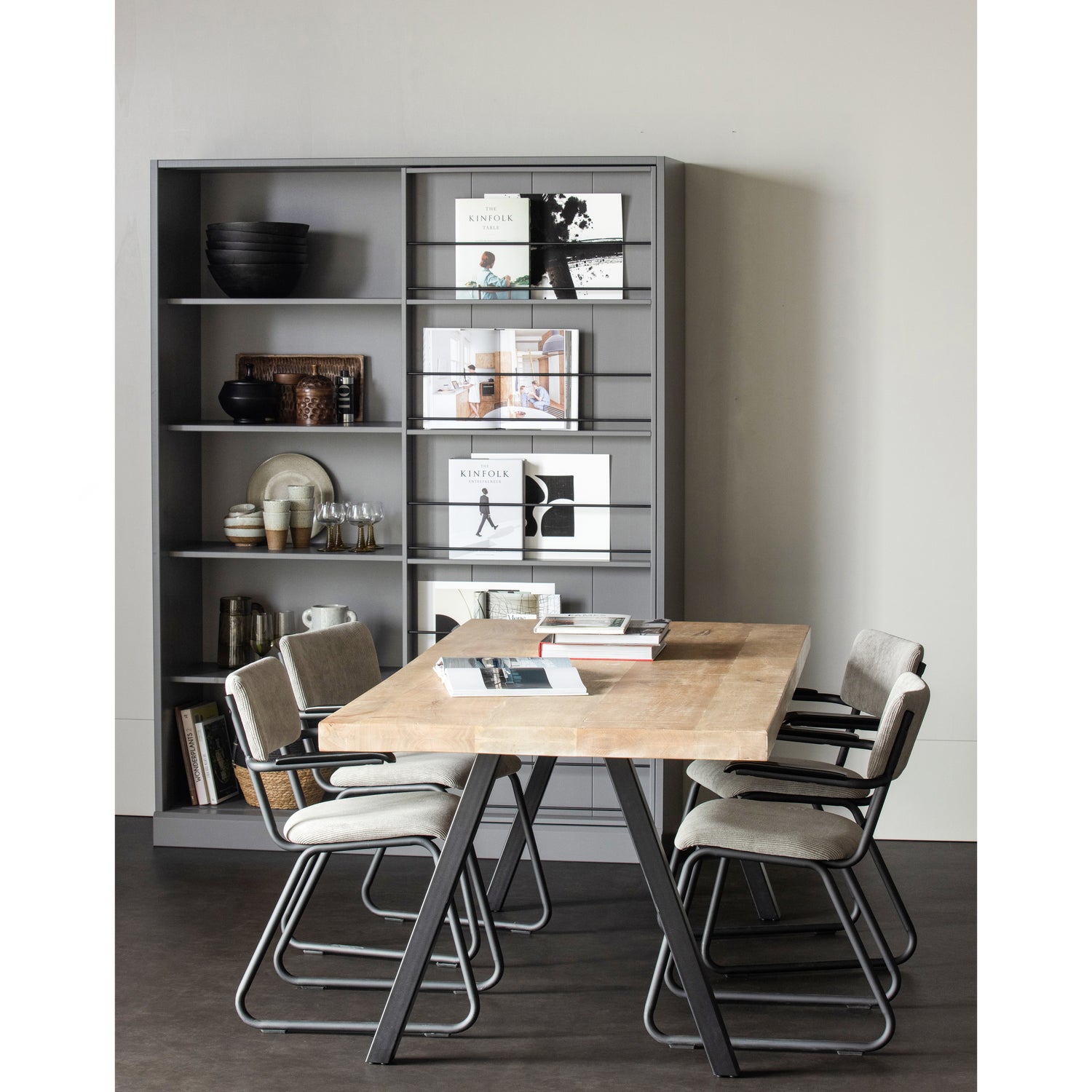 Eettafel Tablo Mangohout, met 2-standen Alkmaar poot - 180 cm - Afbeelding 3