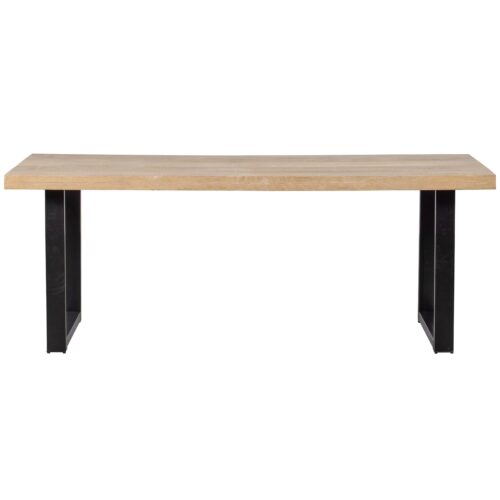 Eettafel Tablo Mangohout, met 2-standen U poot - 180 cm - Afbeelding 3