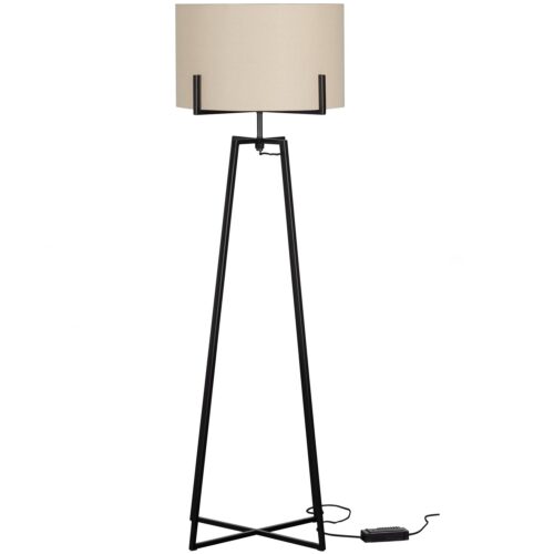 Vloerlamp Holly 160cm kleur Naturel - Afbeelding 4