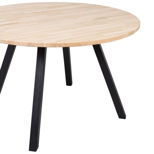 Ronde Eettafel Tablo Eikenhout, Ø120cm - Afbeelding 4