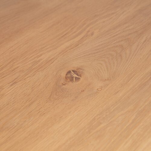 Organische Eettafel Tablo Eikenhout Met 3-stand poot 130 x 130cm - Afbeelding 6