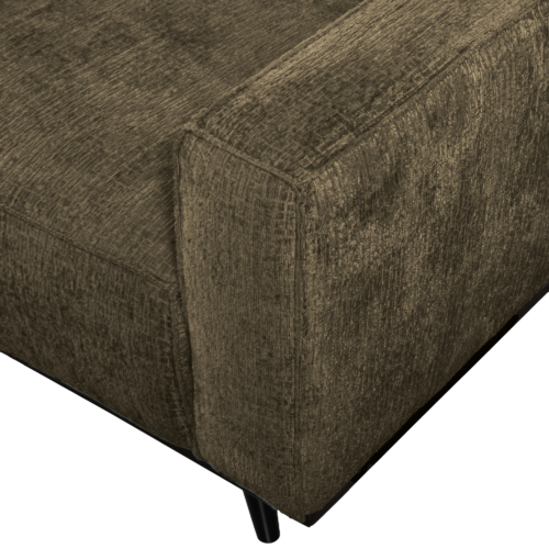 Statement 3-zits bank 230 cm structure velvet bonsai - Afbeelding 4