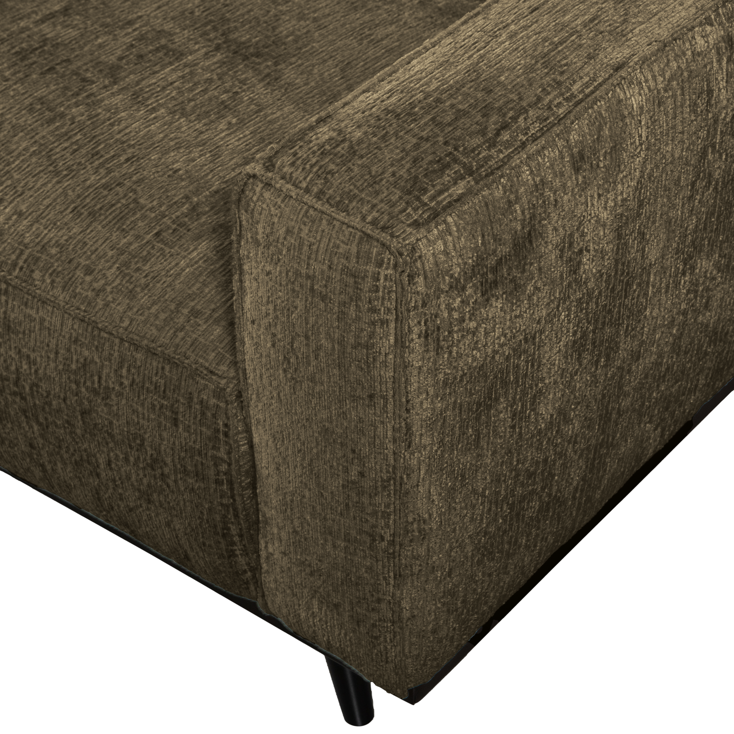 Statement 3-zits bank 230 cm structure velvet bonsai - Afbeelding 4