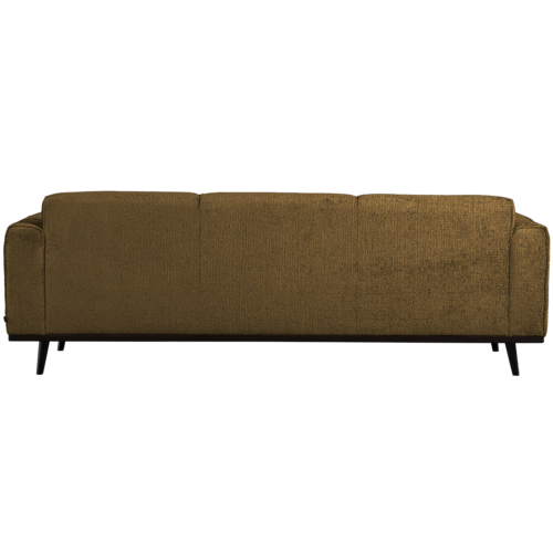 Statement 3-zits bank 230 cm structure velvet brass - Afbeelding 3