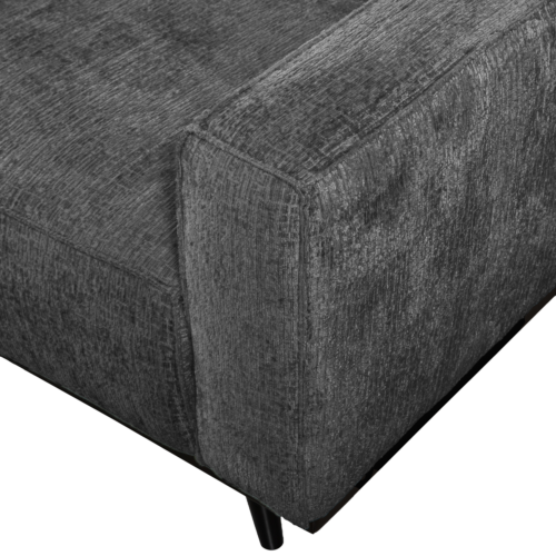 Statement 3-zits bank 230 cm structure velvet mountain - Afbeelding 4