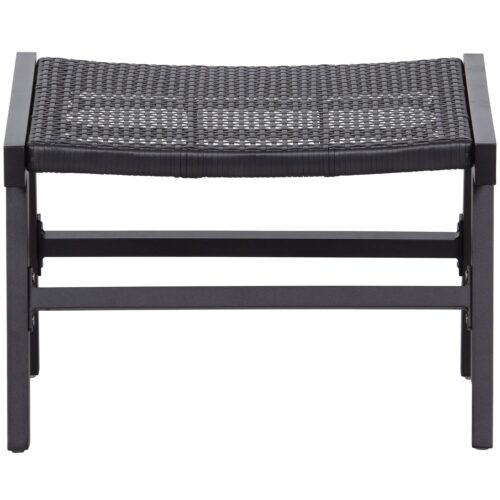 Tuinhocker Puk Aluminium Zwart - Afbeelding 3