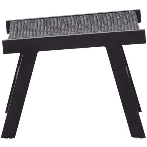 Tuinhocker Puk Aluminium Zwart - Afbeelding 4